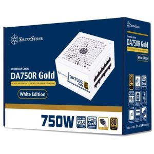 DA750R Gold White Edition 80 PLUS Gold 750W ATX 3.0 & PCIe 5.0 Fully Modular Power Supply